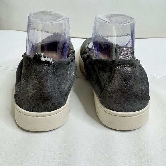 Vionic Uptown Ballet Slip Ons Loafer Flats Size 7.5 Platform Gray Suede Comfort - Picture 5 of 12